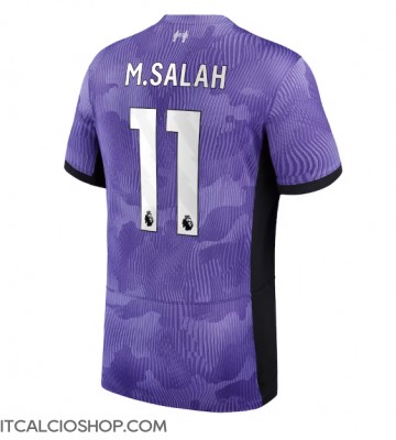 Liverpool Mohamed Salah #11 Terza Maglia 2023-24 Manica Corta